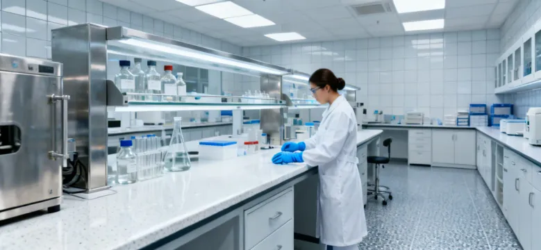 Silestone Quartz Healthcare Laboratory Surface